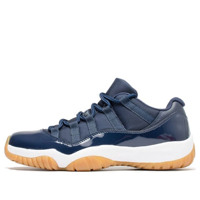 Air Jordan 11 Retro Low 'Navy Gum' 528895-405 Iconic Trainers