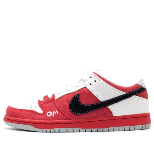 Nike Dunk Low Premium SB Skateboard 'Roller Derby Red Black'  313170-601 Signature Shoe