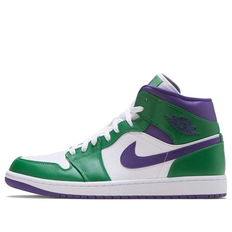 Air Jordan 1 Mid 'Incredible Hulk'  554724-300 Epochal Sneaker