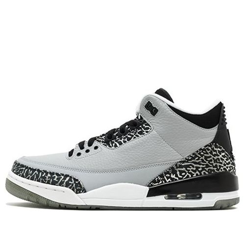 Air Jordan 3 Retro 'Wolf Grey'  136064-004 Signature Shoe